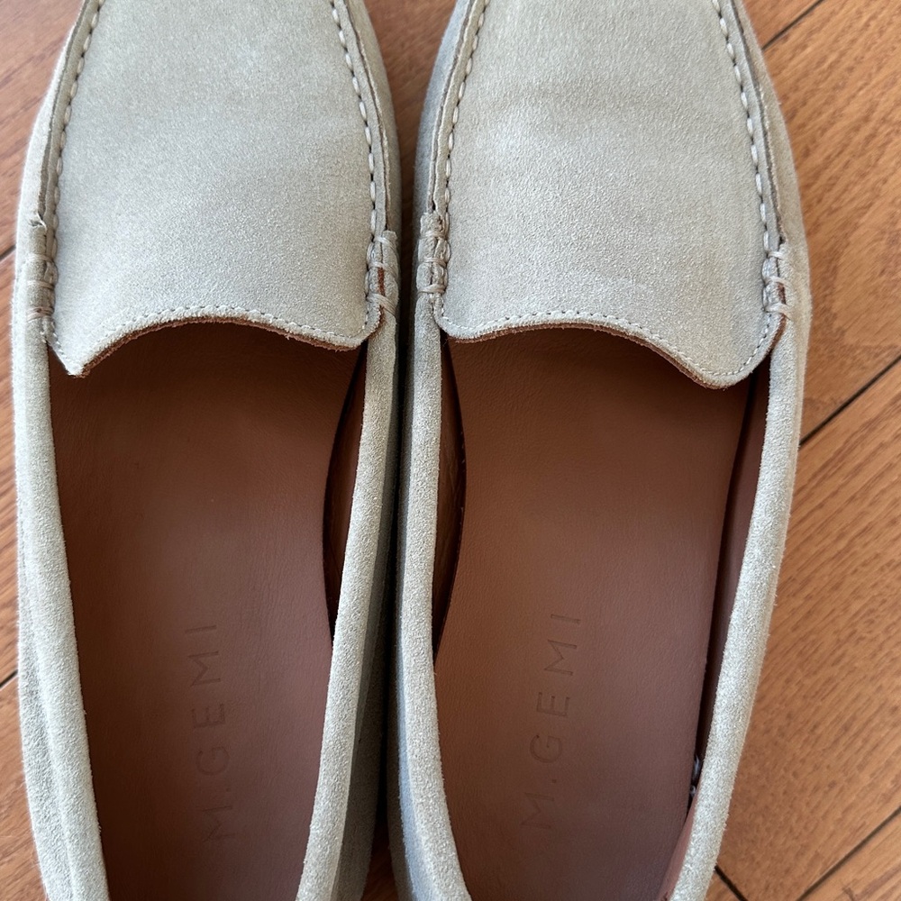 M. Gemi Women’s Tan Suede Loafers